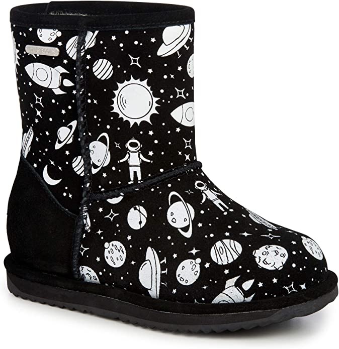EMU AUSTRALIA Stiefel Jungen schwarz Outer Space black