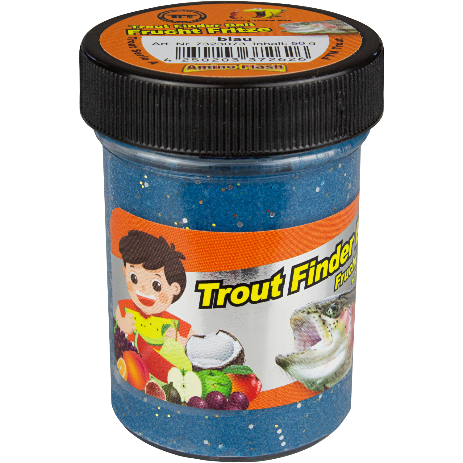 FTM Trout Finder Bait Frucht Fritze (blau)