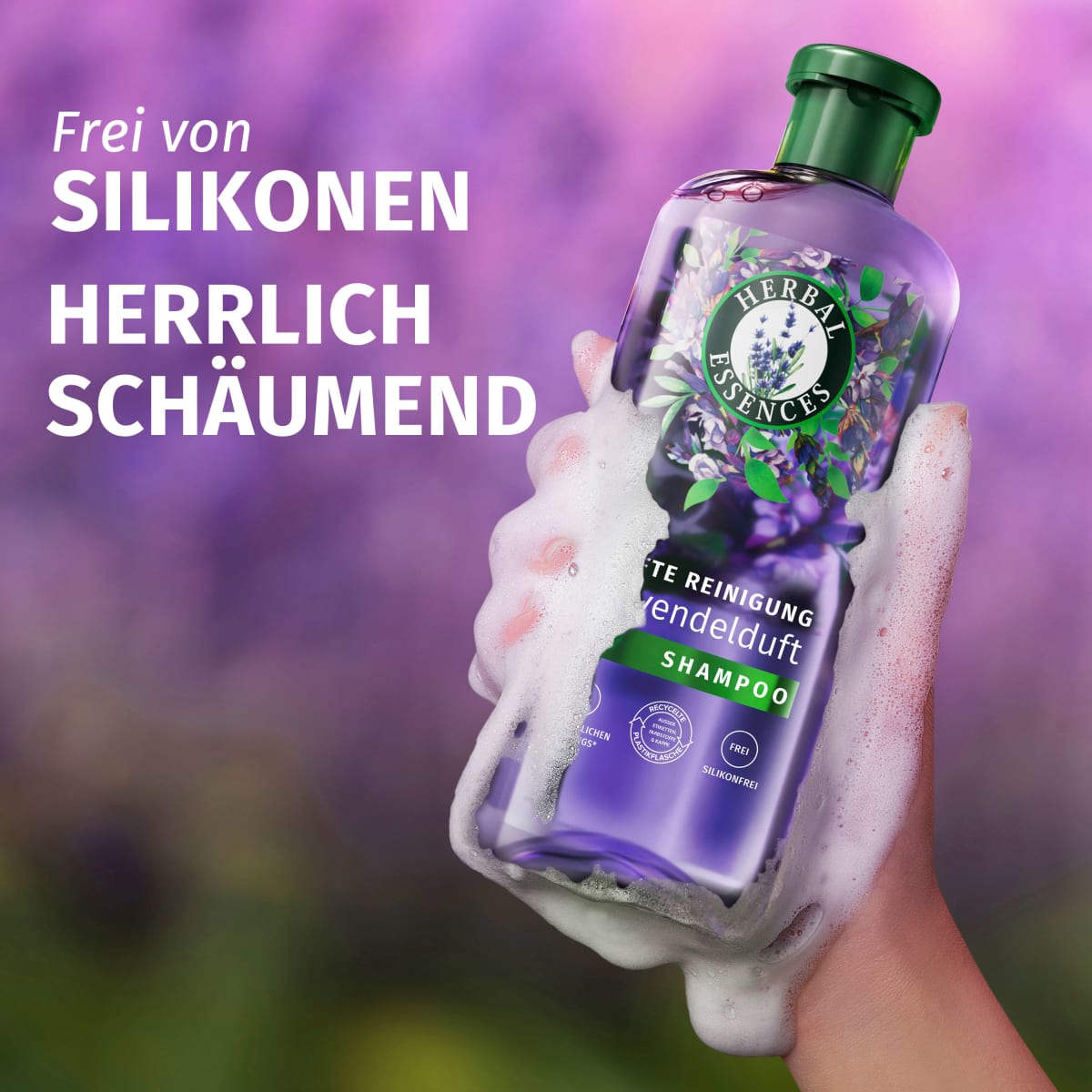 Shampoo Sanfte Reinigung Lavendelduft, 350 ml