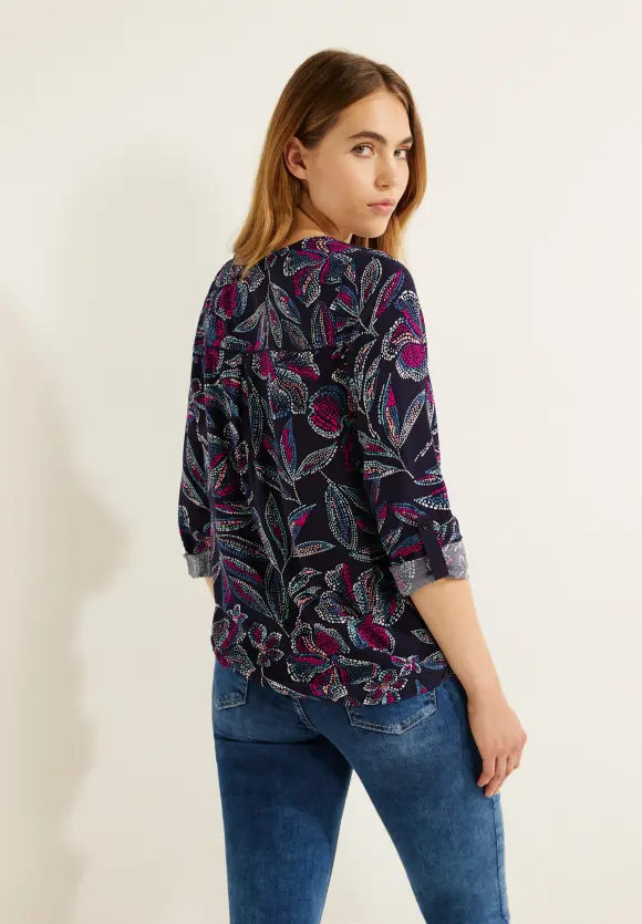 CECIL Bluse mit Multicolorprint