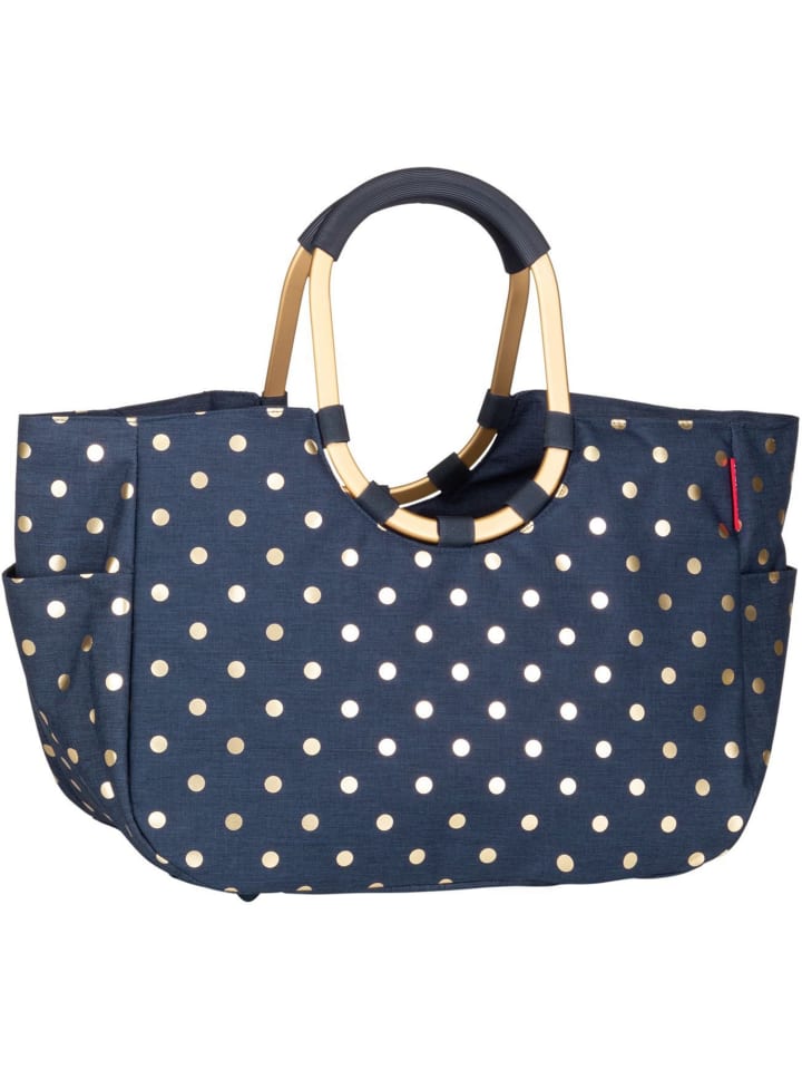 Reisenthel Einkaufstasche loopshopper L in Metallic Dots Blue günstig kaufen onesize