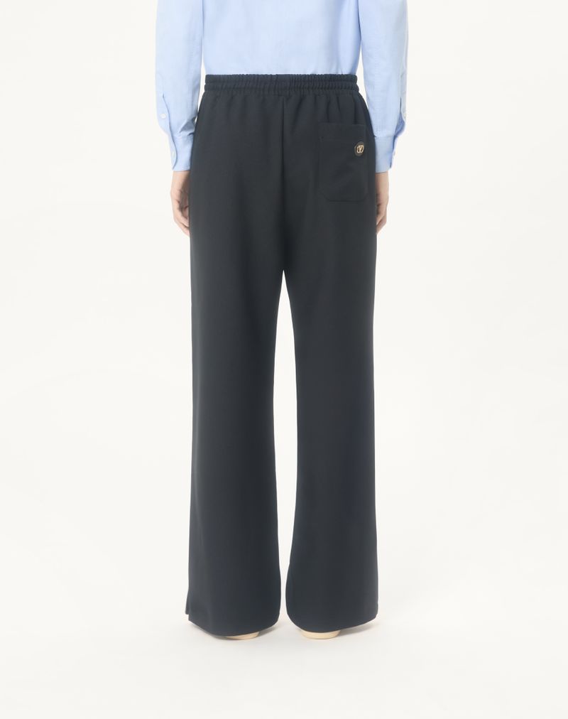 Calça de nylon Valentino com aplique VLogo