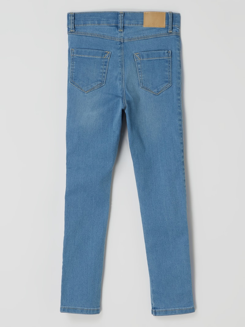Skinny Fit Jeans mit Stretch-Anteil Modell 'Royal' in jeans