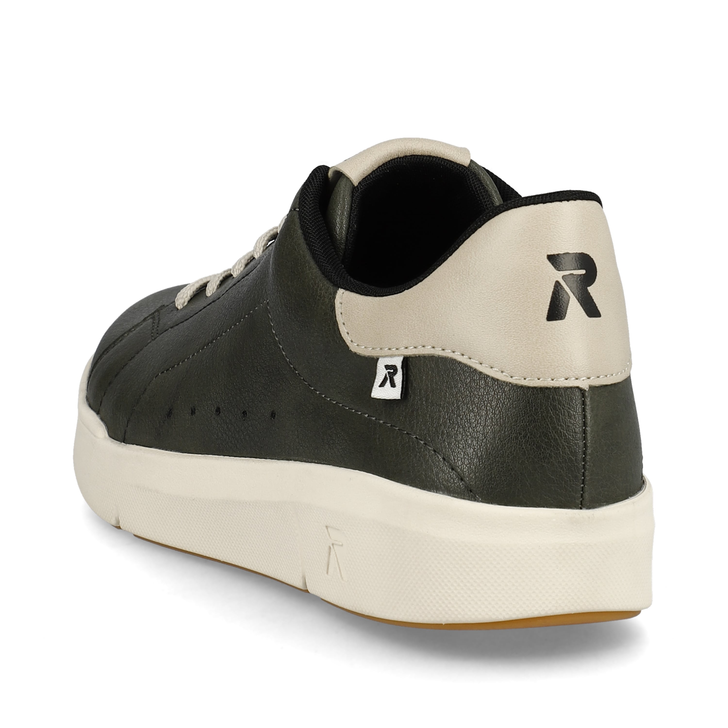 Rieker Damen Sneaker Low khaki grey