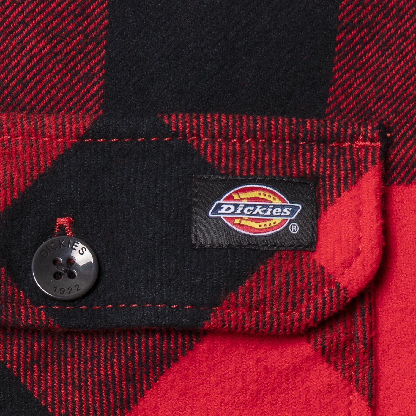 DICKIES HEMD NEW SACRAMENTO SHIRT Rot