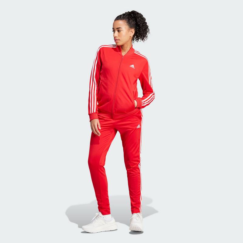 adidas Essentials 3-Streifen Trainingsanzug Trainingsanzug Damen
