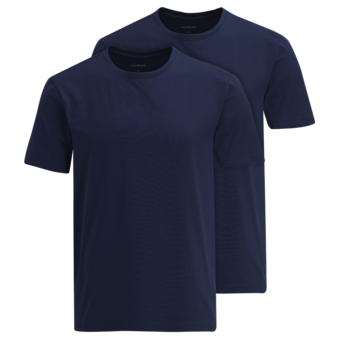 2 Herren T-Shirts mit Rundhalsausschnitt