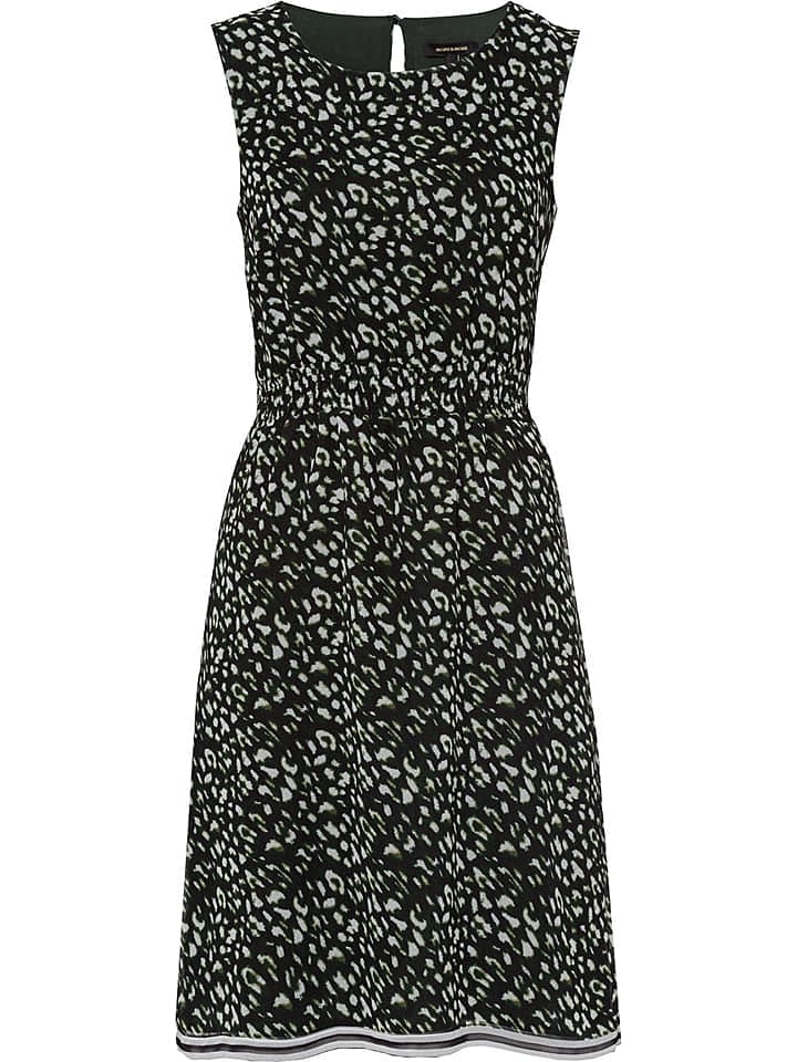 More & More Kleid in Schwarz/ Grün günstig kaufen 38