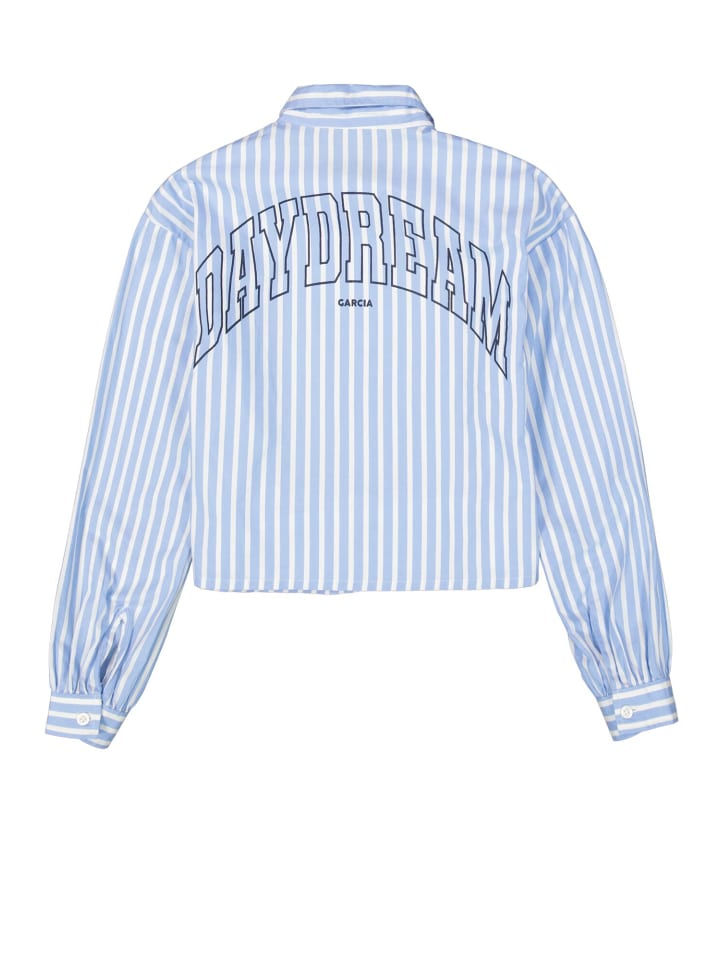 Garcia Cropped Bluse langarm in off white günstig kaufen 164-170