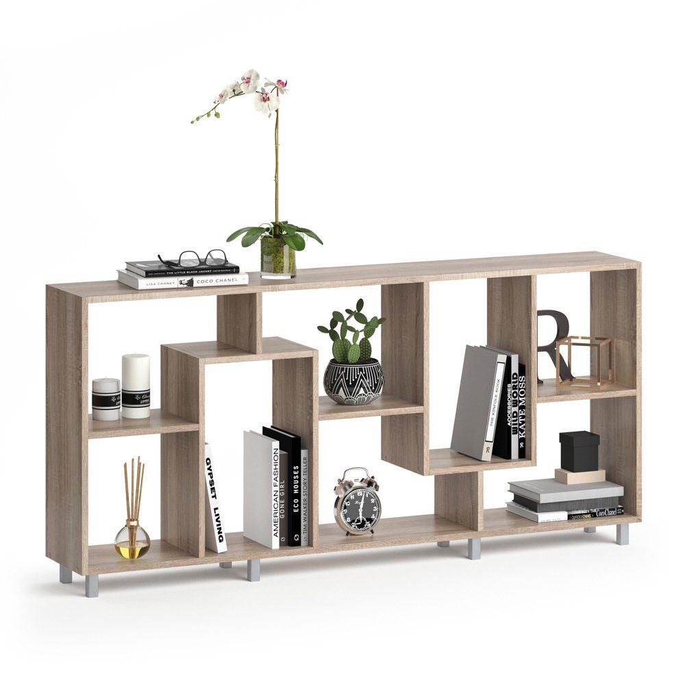 Vicco Raumteiler Standregal Bücherregal NOA Sonoma
