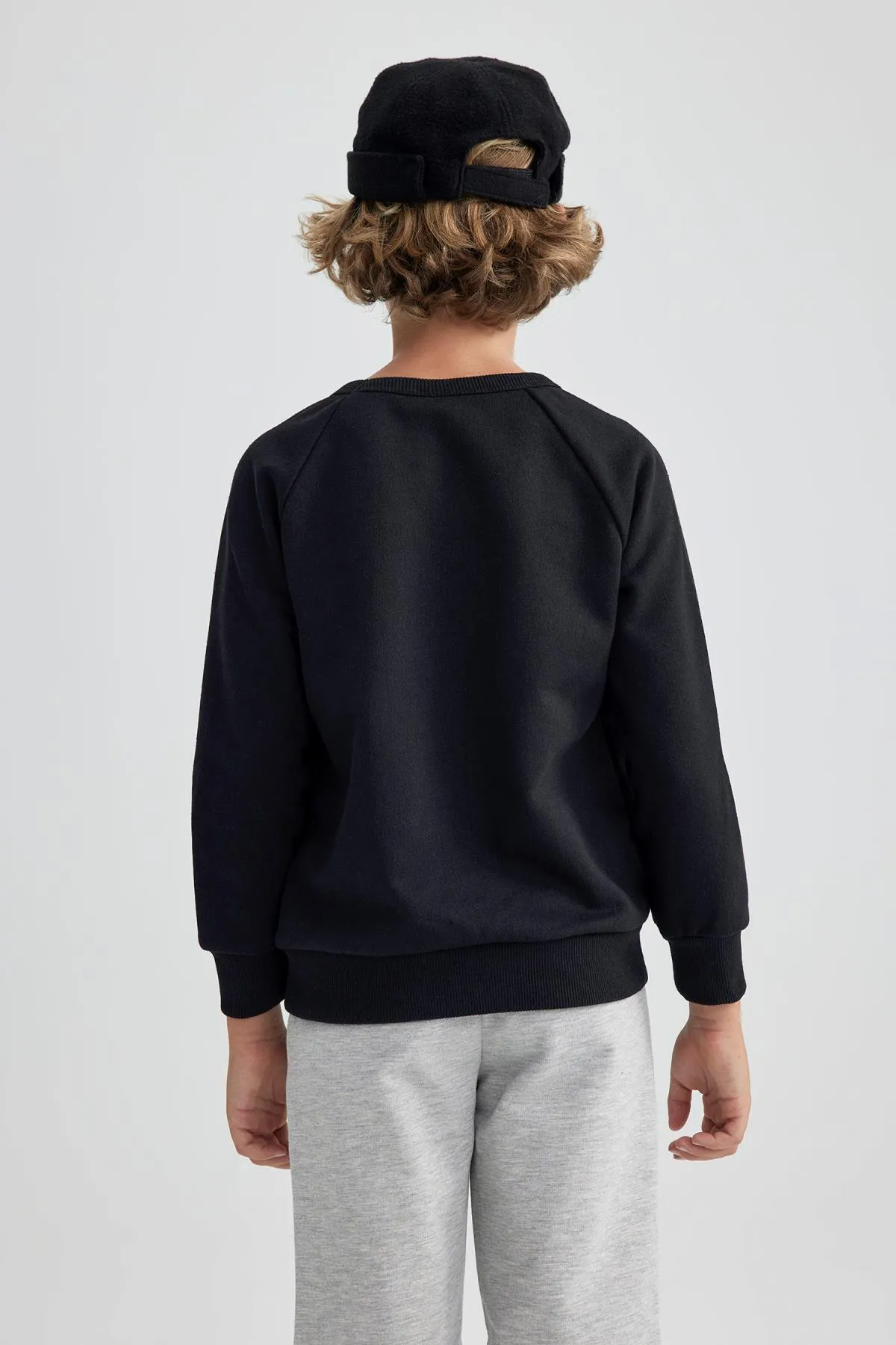 DeFacto  Jungen-Sweatshirt mit Rundhalsausschnitt