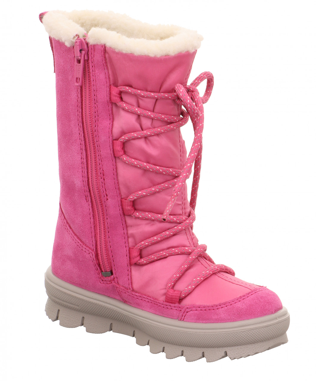 FLAVIA - Pink Stiefel mit Reißverschluss