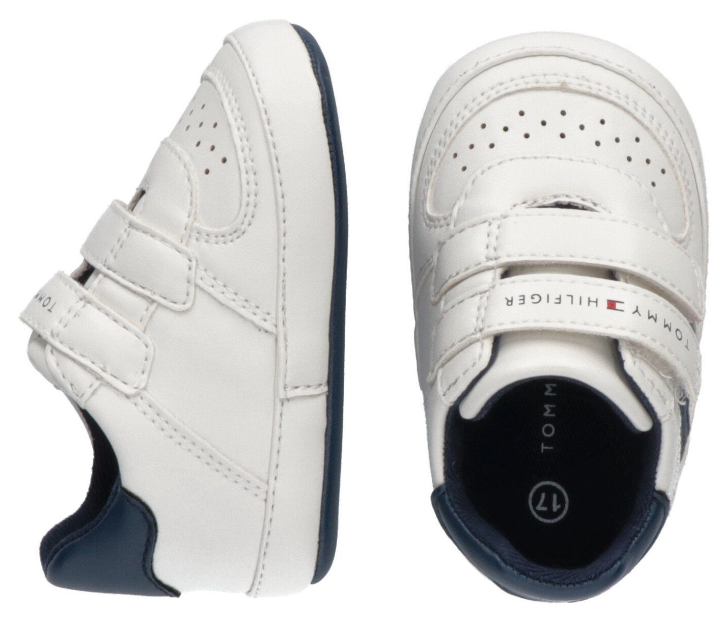 Tommy Hilfiger FLAG LOW CUT VELCRO SHOE OFF Sneaker mit Logoschriftzug