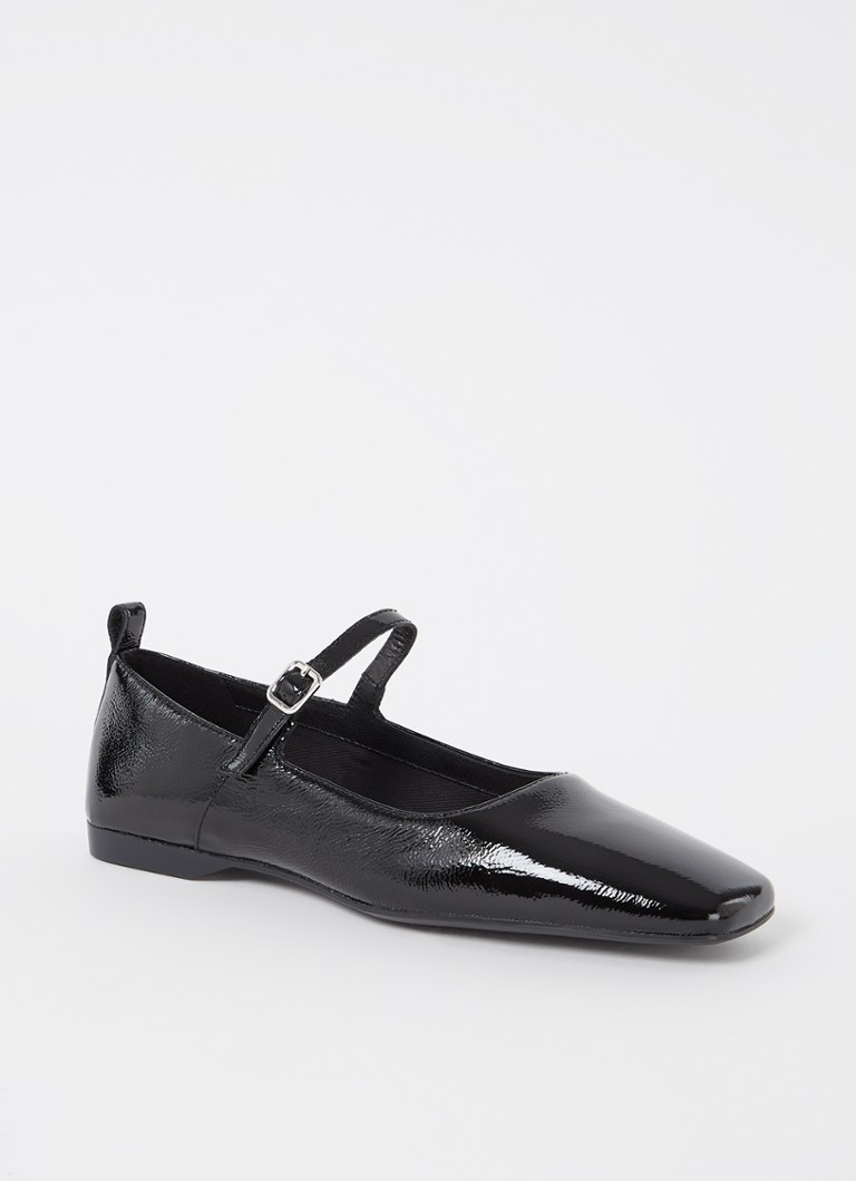 Balerine Delia din piele lăcuită Vagabond Shoemakers