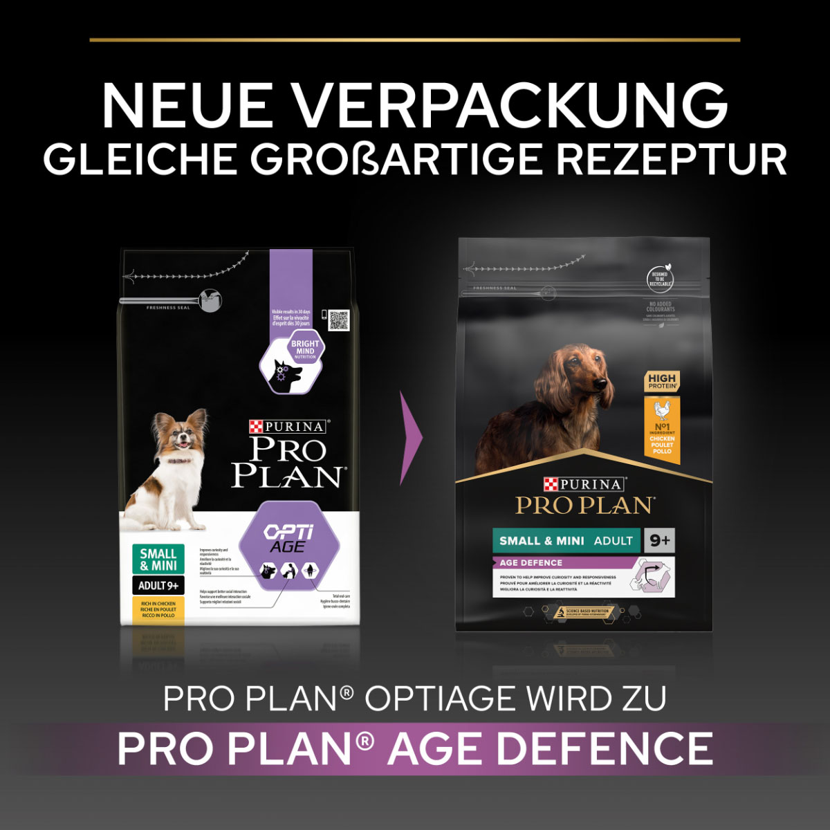 PRO PLAN Small & Mini Adult 9+ Huhn günstig kaufen bei ZooRoyal