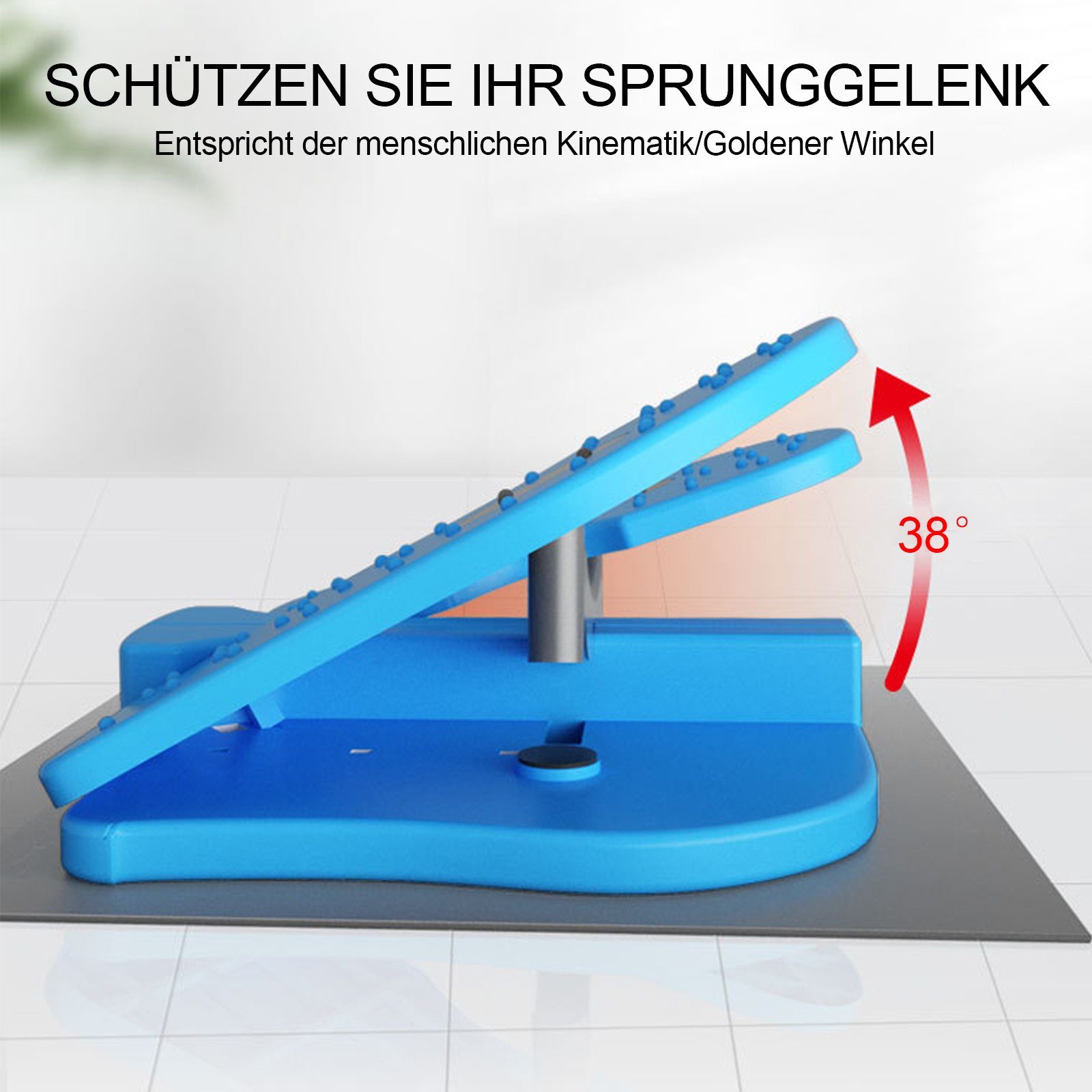 TWSOUL Mini-Stepper Mini Stepper , Mit Anti-Rutsch-Matte, Rutschfestes Massagegranulat, Japanisches Nylon