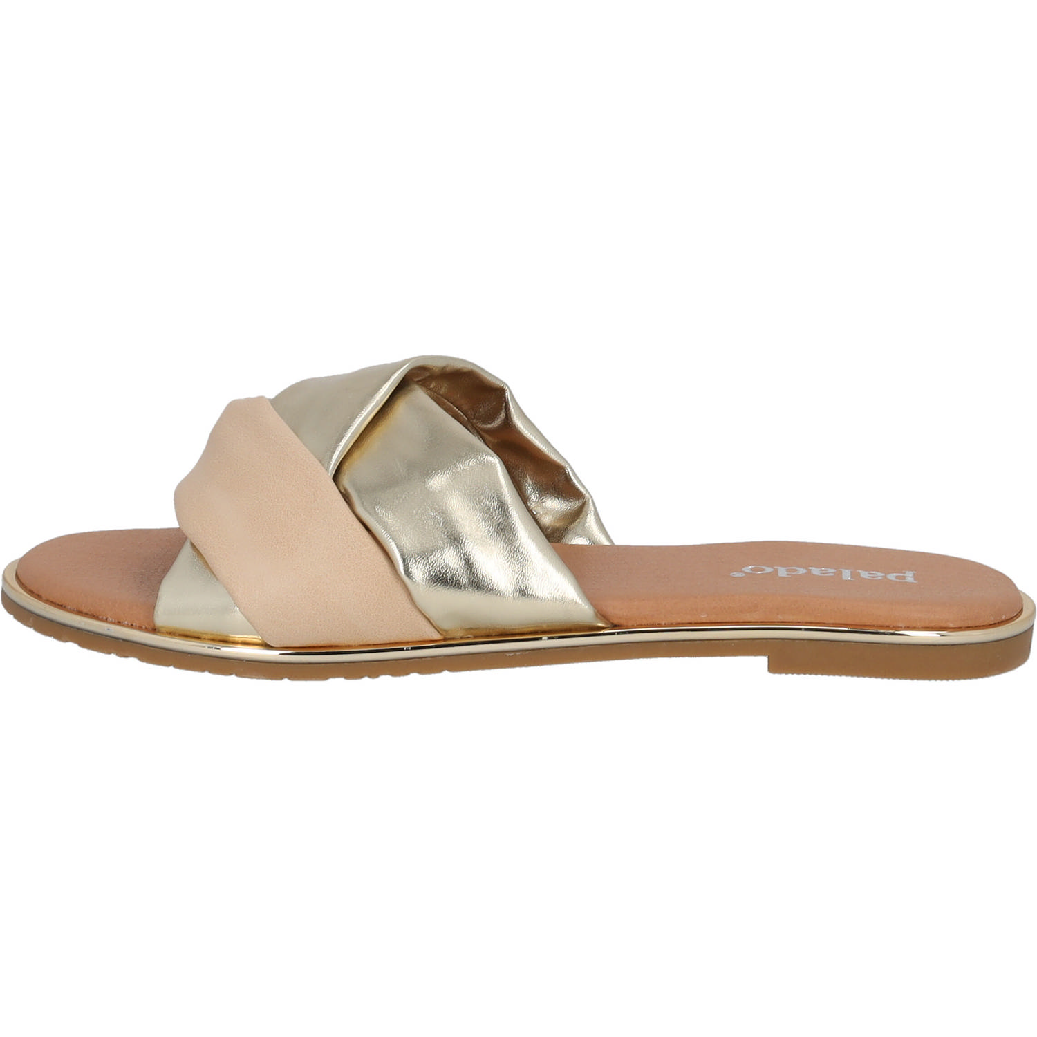 Palado Okora, Pantoletten & Badeschuhe, Damen, Gold Metallic