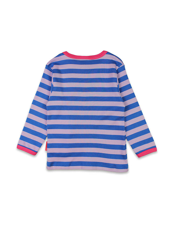 Toby Tiger Longsleeve in Blau/ Creme günstig kaufen