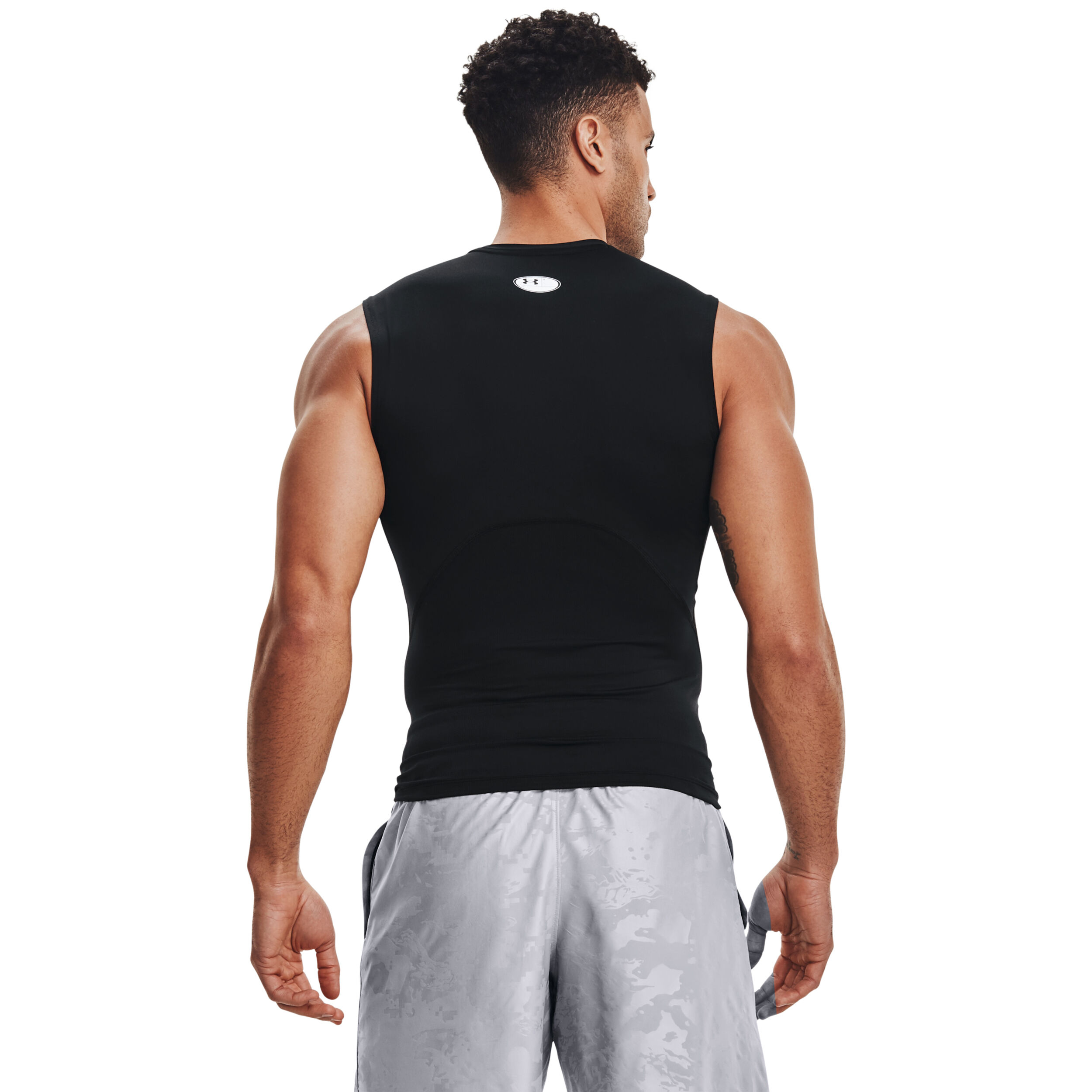 Heatgear Armour Tank-Top Herren - Schwarz, Weiß