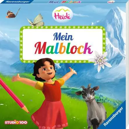 Heidi: Mein Malblock