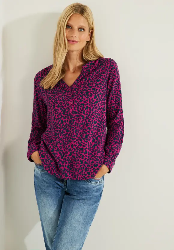 CECIL Bluse mit Minimalprint