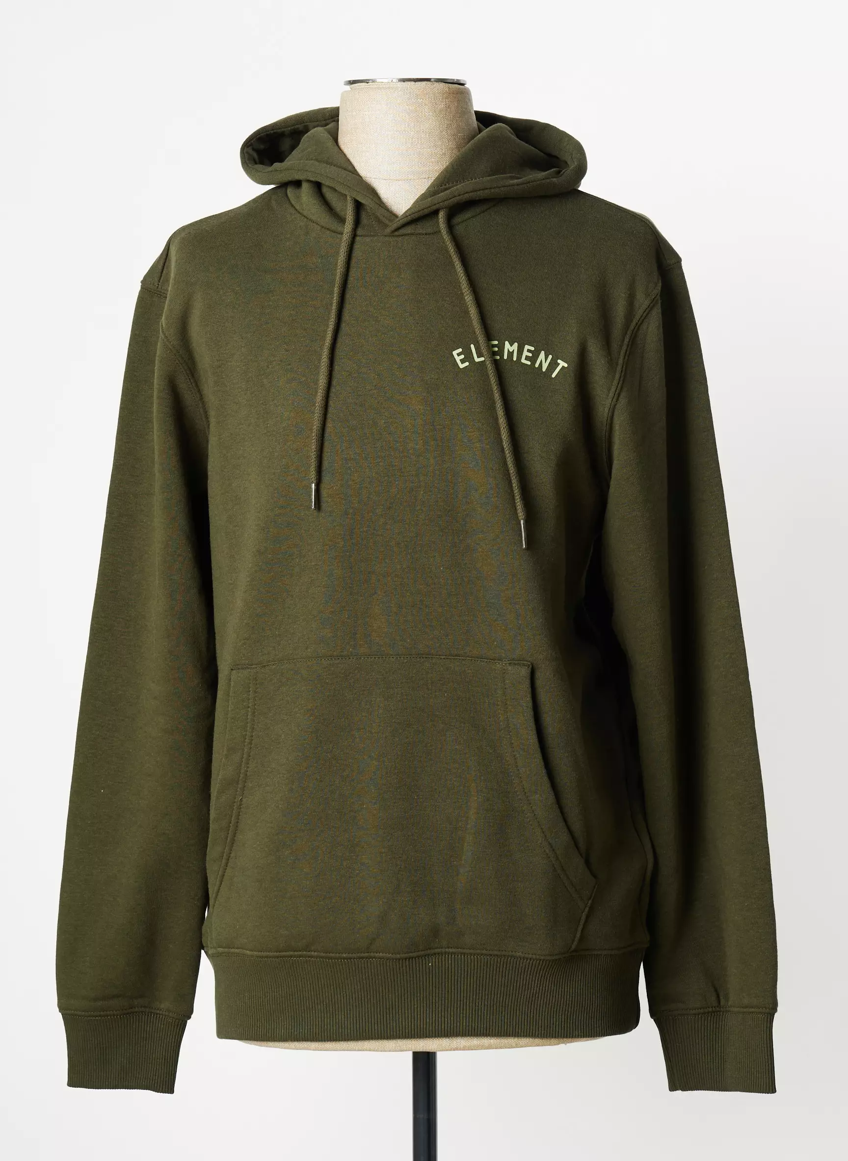 Element Sweat Capuche Homme couleur vert