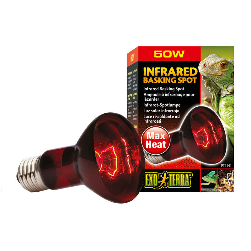 Hagen Wärmequellen Hagen Exo Terra Infrarot-Spotlampe Heat GL 50 W