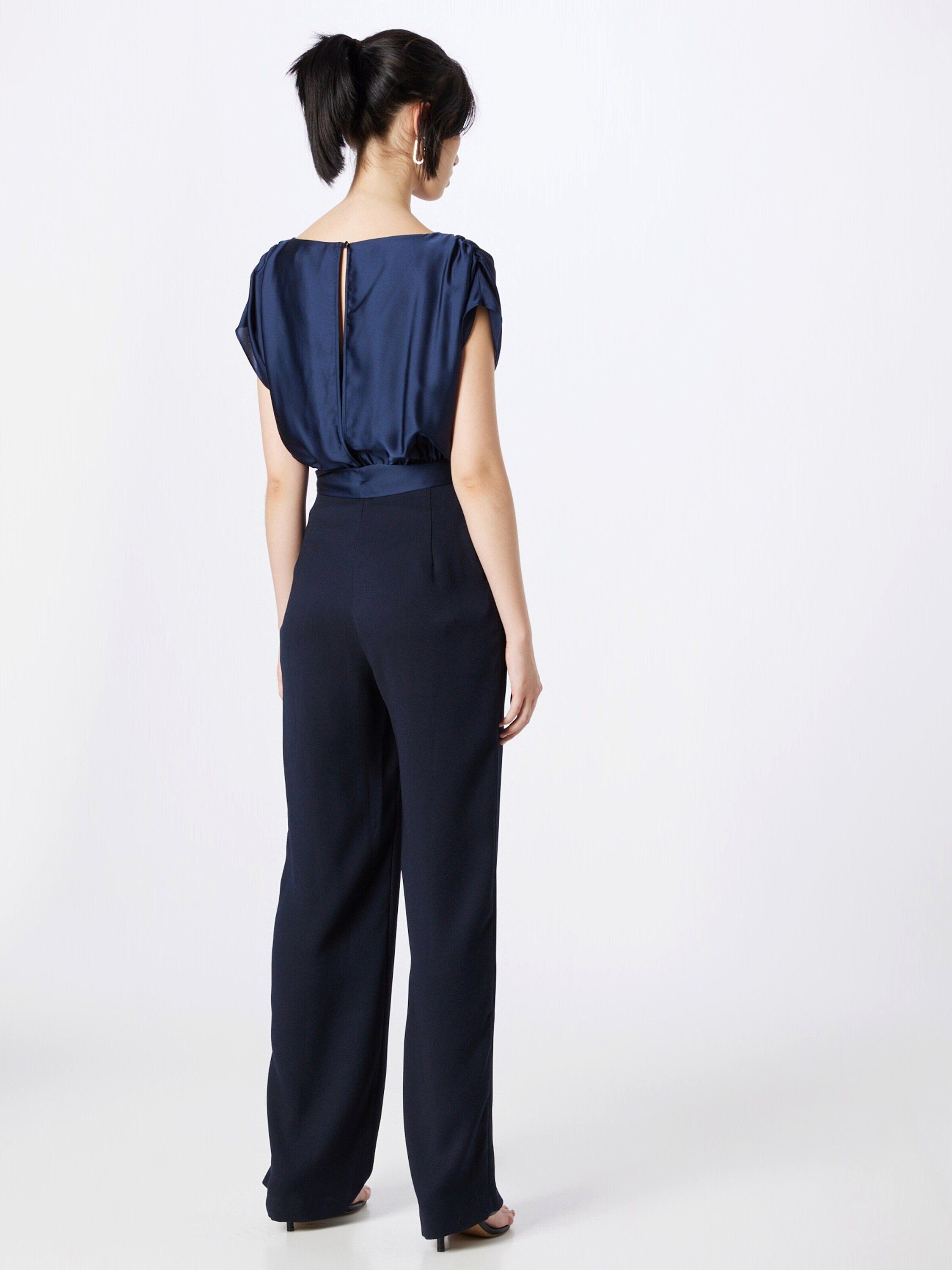 SWING Jumpsuit (1-tlg) Drapiert/gerafft