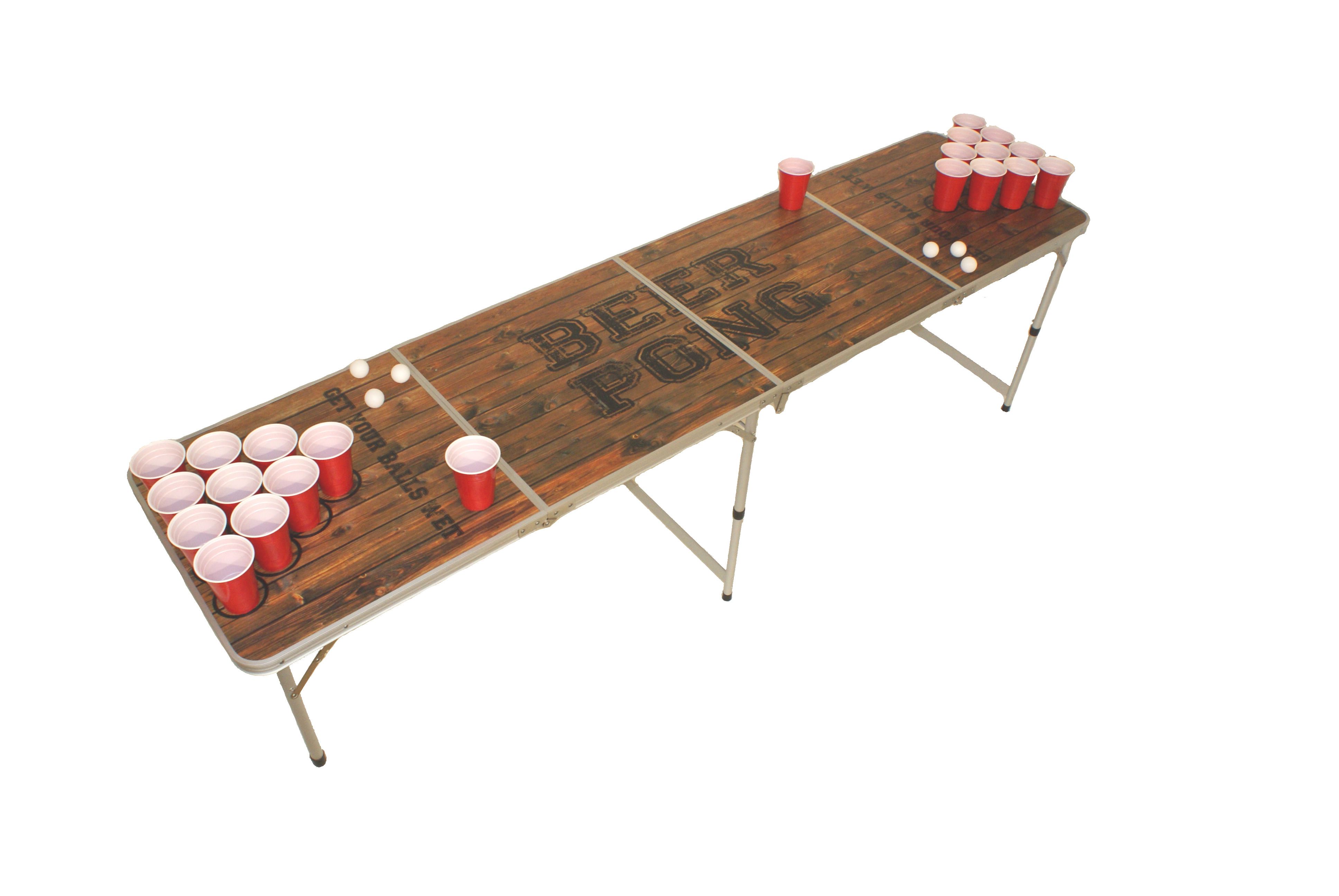 Baltic Pong vintage Komplettes Bierpongtisch Set