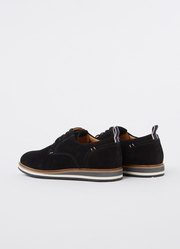 Scarpa stringata Dune London Blaksley Wide Fit in nabuk