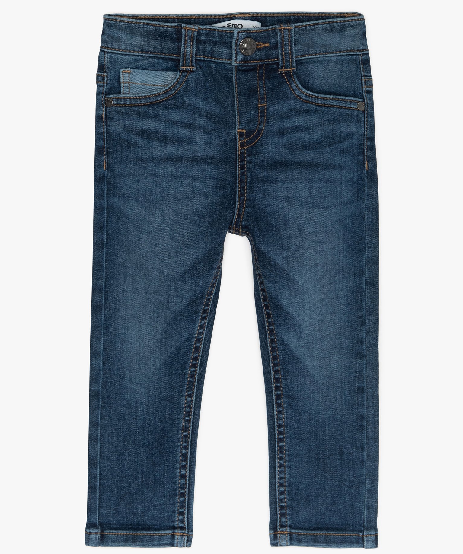 Jean bébé Garçon coupe slim denim | GEMO