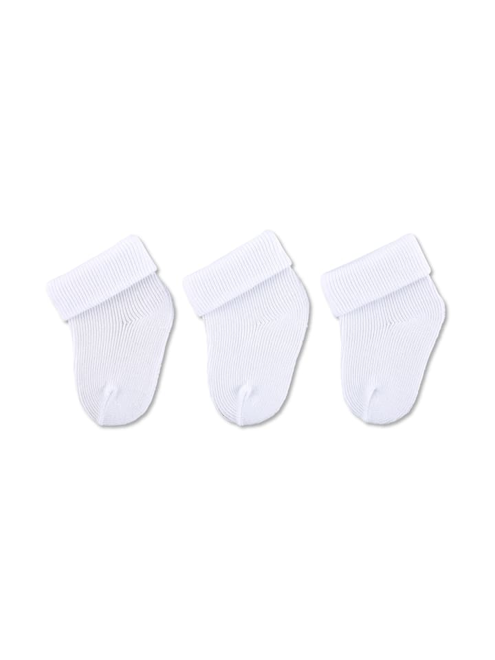 Sterntaler Erstlingssocken 3er-Pack uni in weiß günstig kaufen onesize