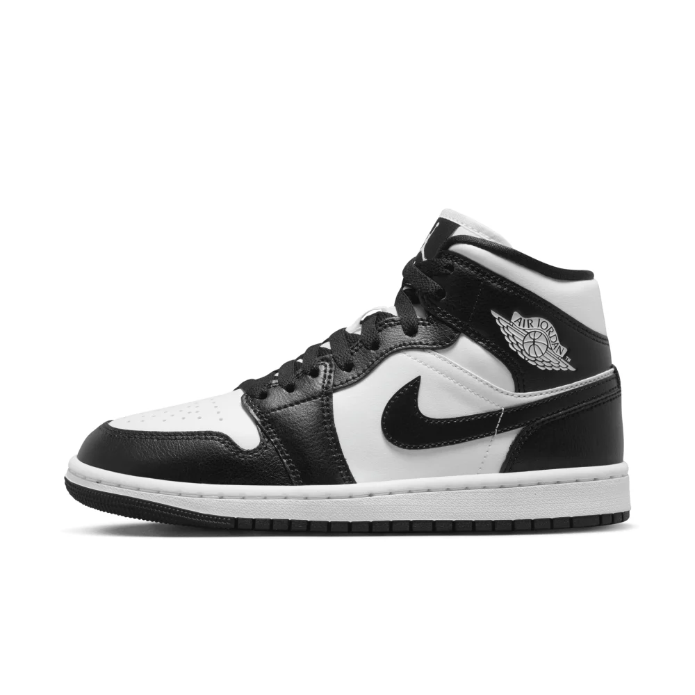 NIKE JORDAN 1 Mid Air Panda DV0991-101 / schwarz