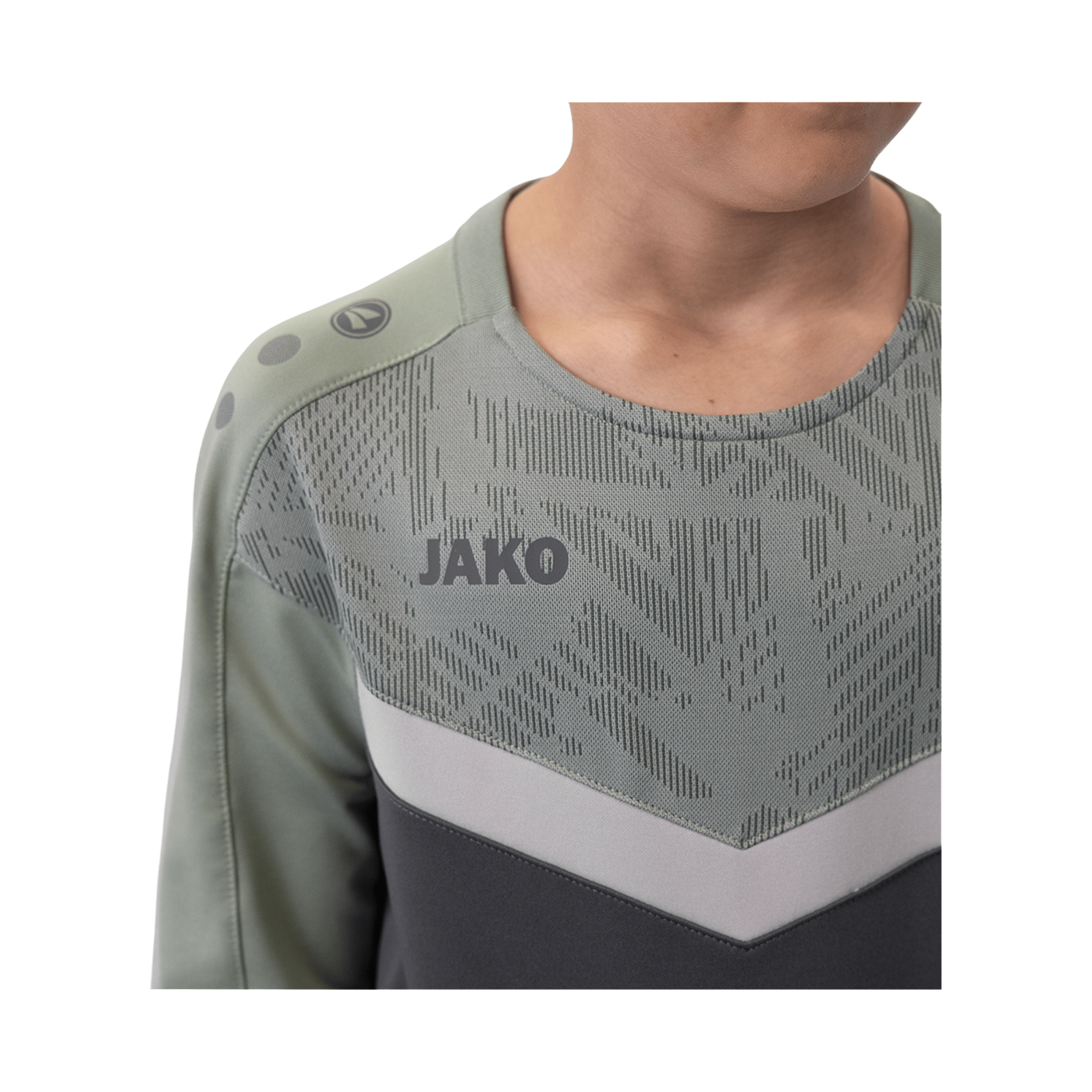 JAKO Iconic Sweatshirt Kids Grau F852