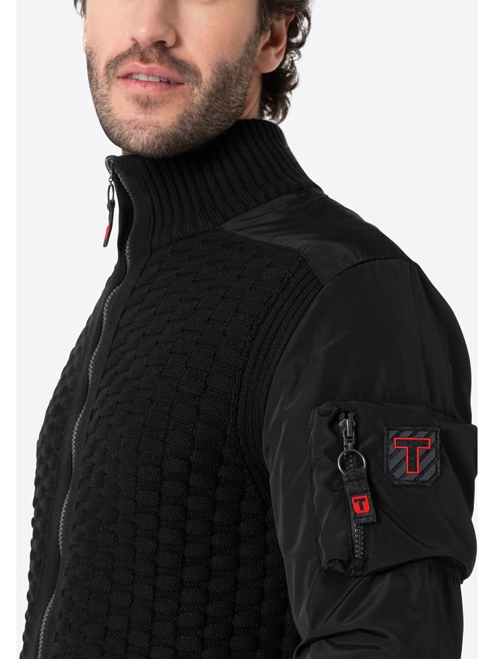 Timezone Cardigan in Schwarz günstig kaufen
