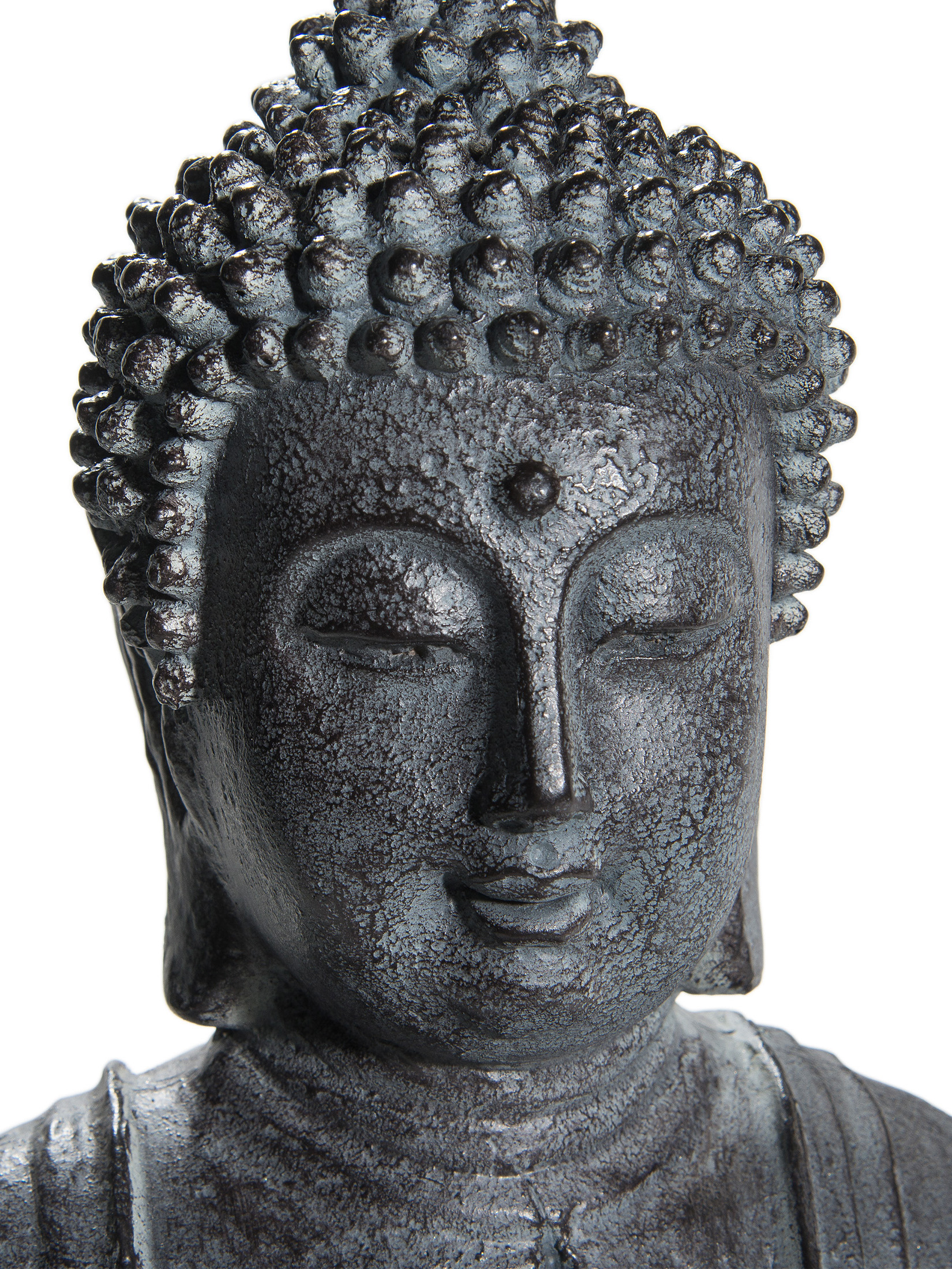 Buddha Easy Figur, Grau