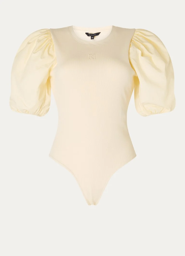 Body NIKKIE Dax con maniche a sbuffo e logo