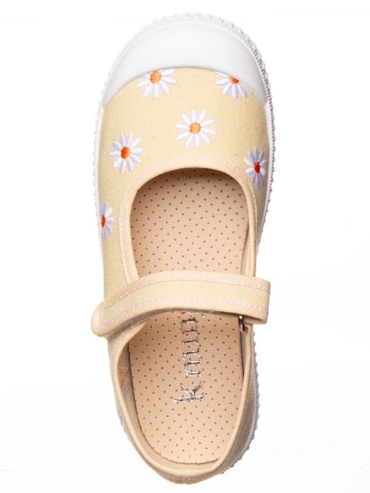 kmins Spangenballerinas in Gelb günstig kaufen
