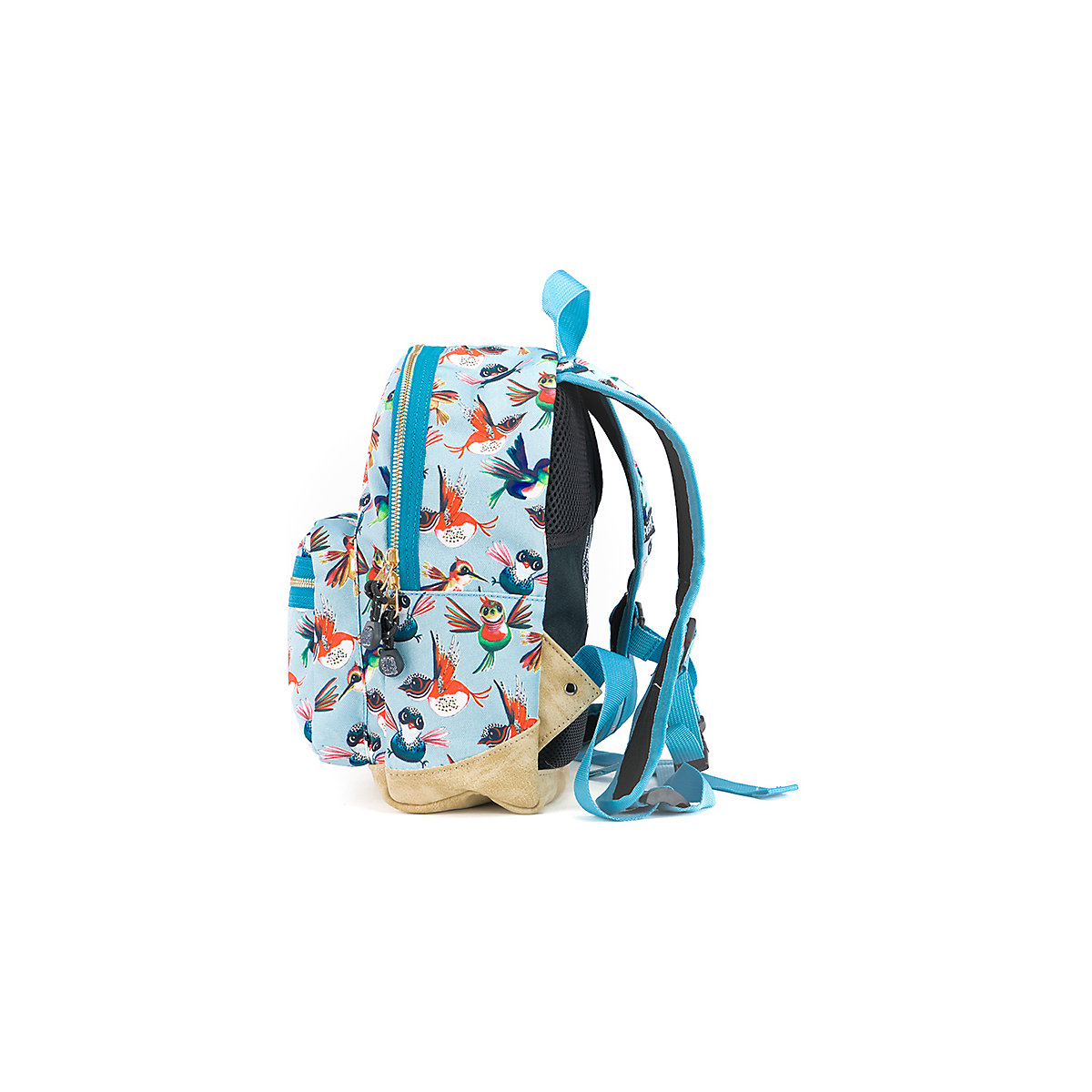 Kinderrucksack S Birds Dusty Blue