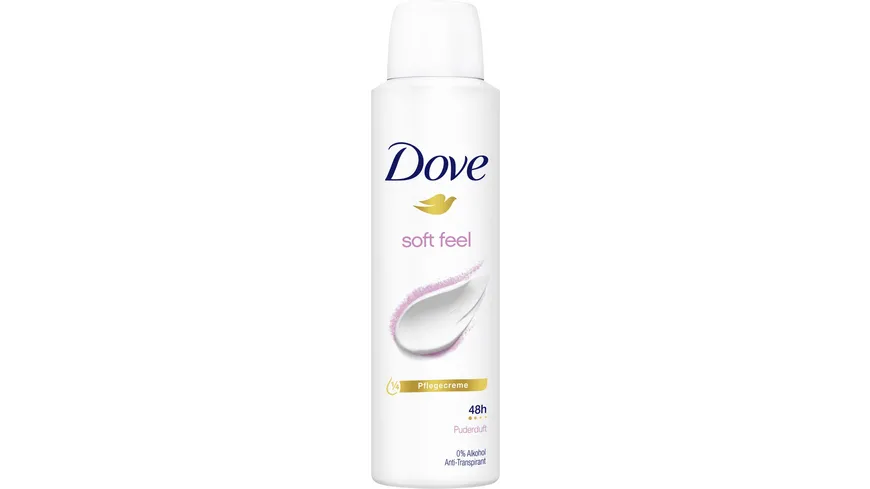 Dove Deo-Spray Anti-Transpirant Soft Feel 0% Alkohol 150 ml 150 ml