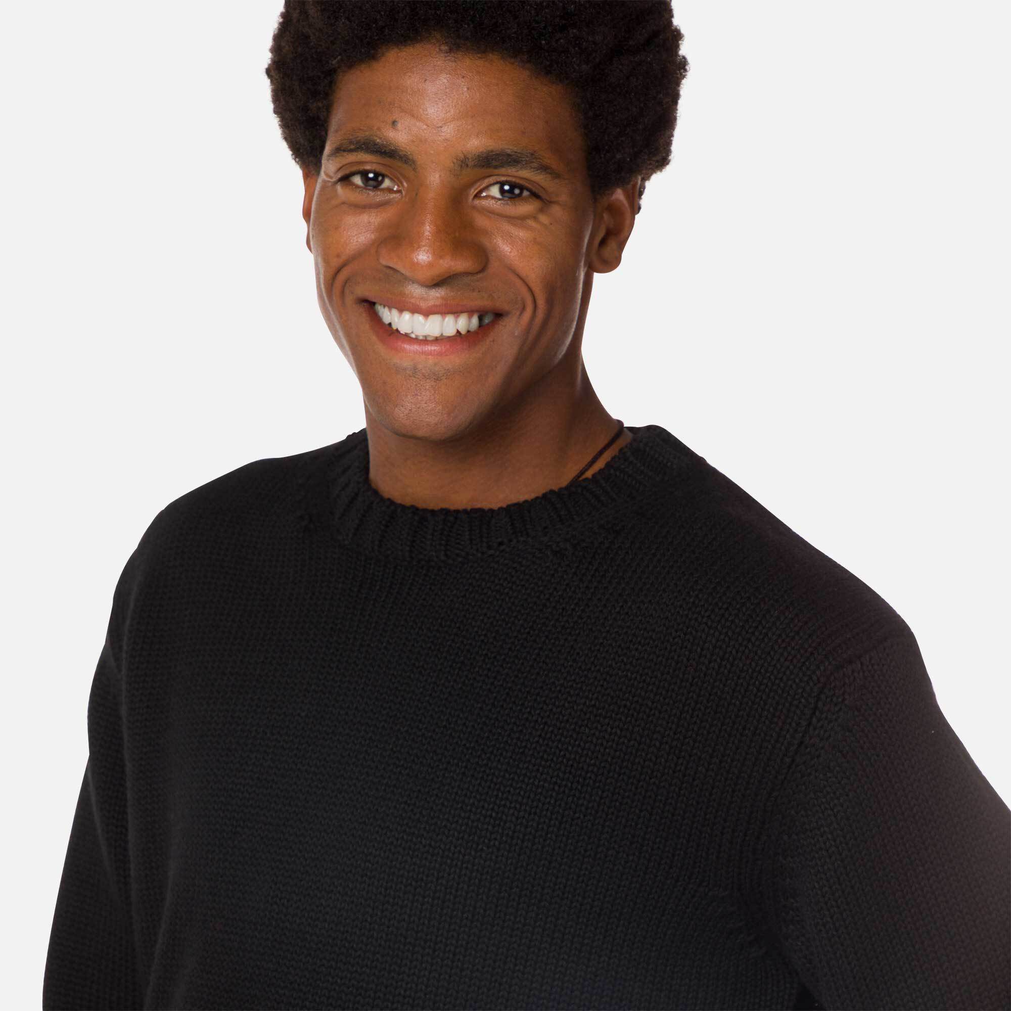 Pull Over en maille à col rond Homme