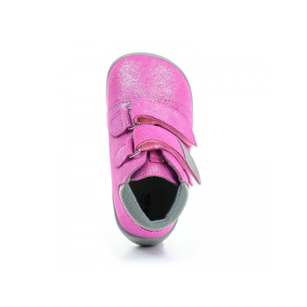Beda Janette mit Membran (BF 0001/W/M/TS/2) rosa Barfuß-Stiefeletten