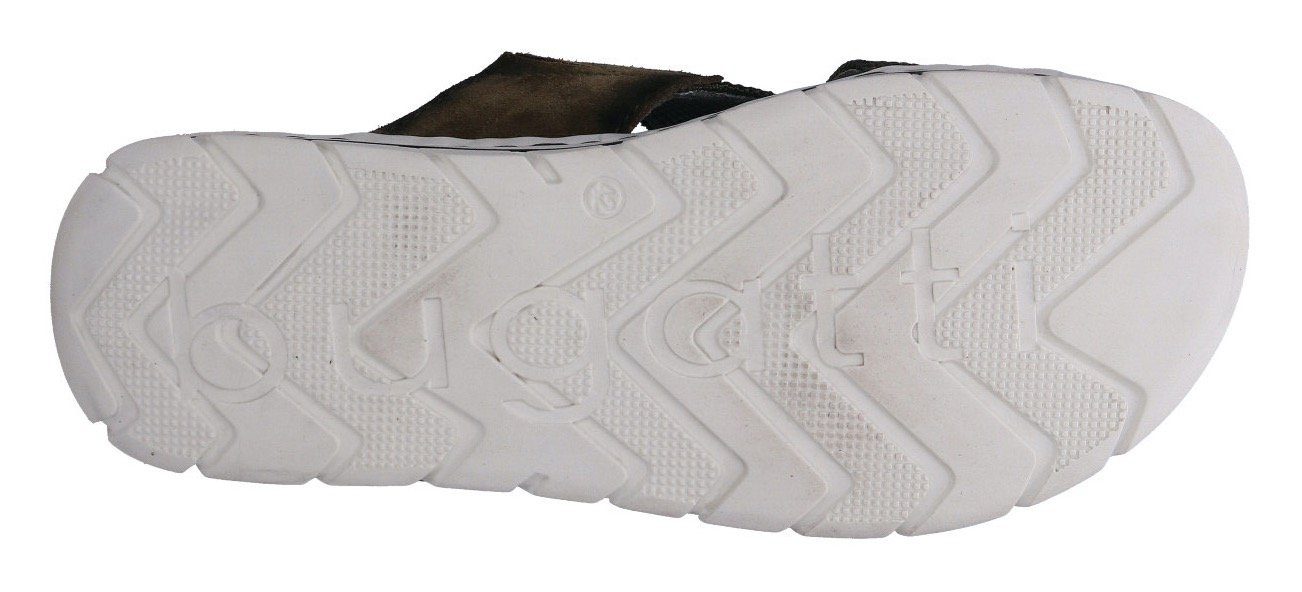 bugatti Pantolette mit auffälligem Logo, Weite G