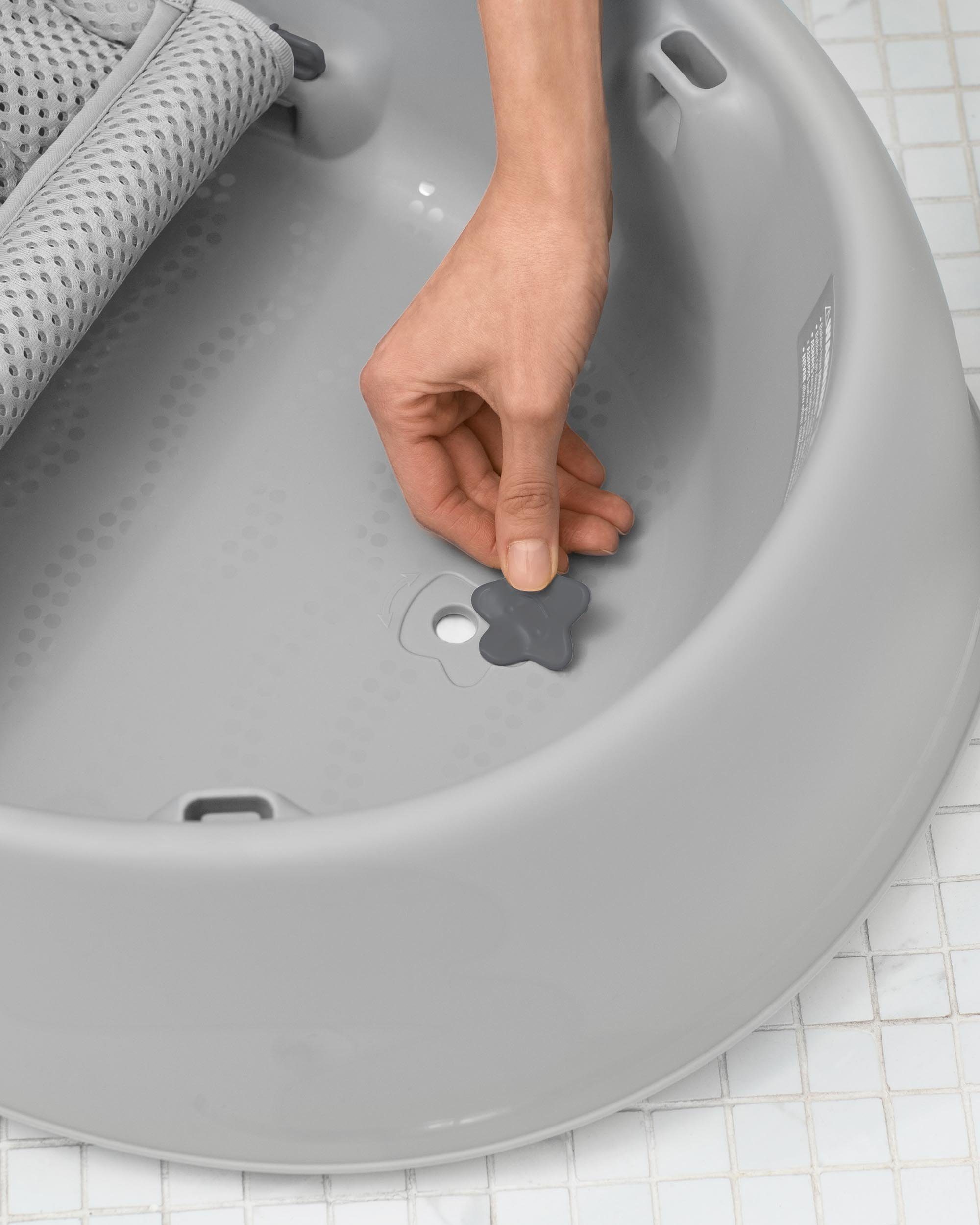 Skip Hop Babybadewanne Moby, grau