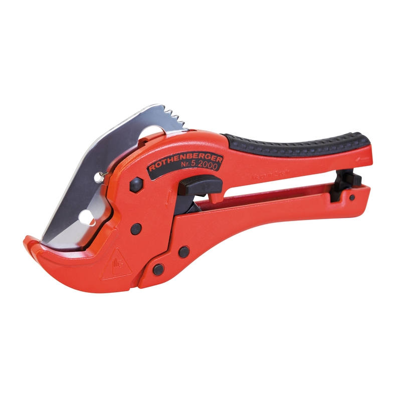 Rothenberger ROCUT TC 42 profesionalios vamzdžių žirklės, 0–42 mm, plastikinės, 52000 priedai