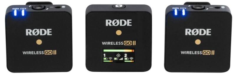 RØDE GO II Verkabelt / Kabellos Mikrofon
