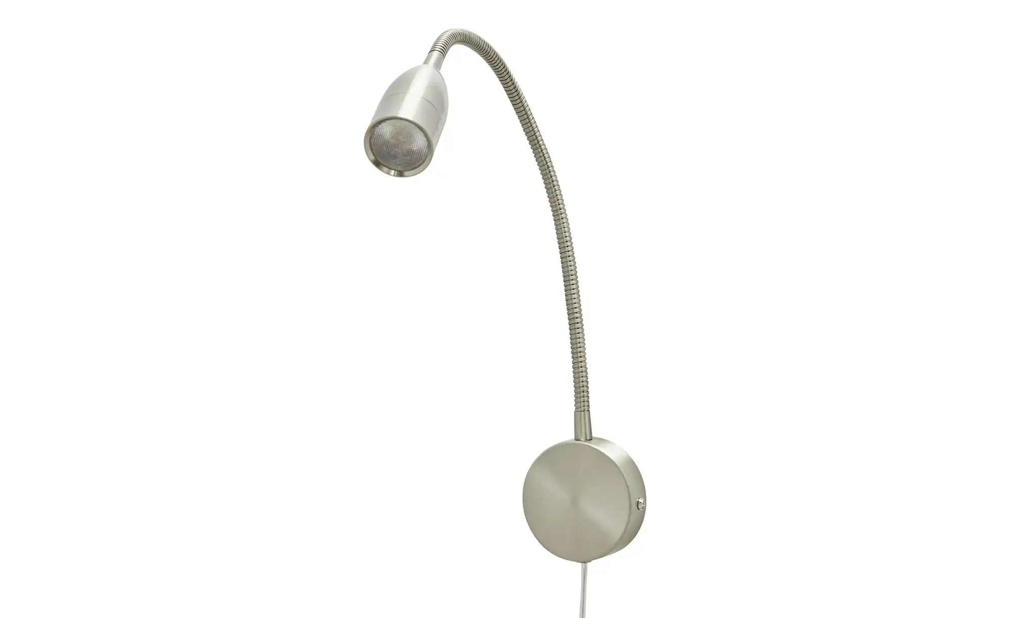 Fischer-Honsel LED-Wandleuchte, 1-flammig, Nickel matt