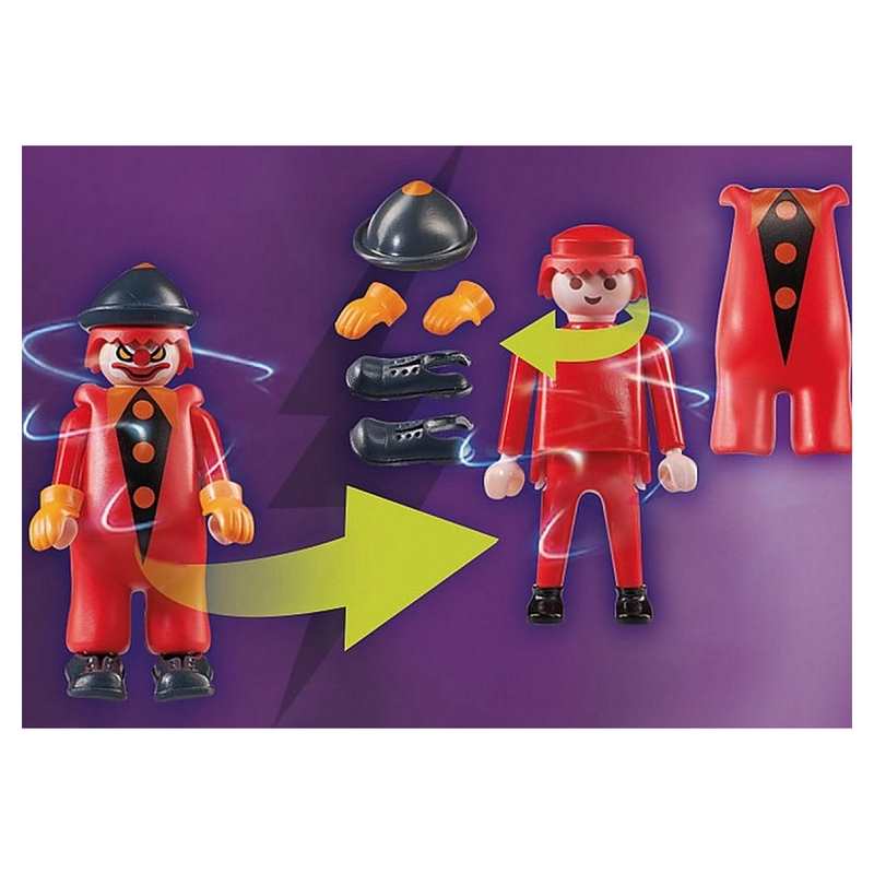 70710 Scooby Doo avec fantome du clown Playmobil Scooby Doo