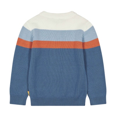 Pullover, mittelblau für Jungs