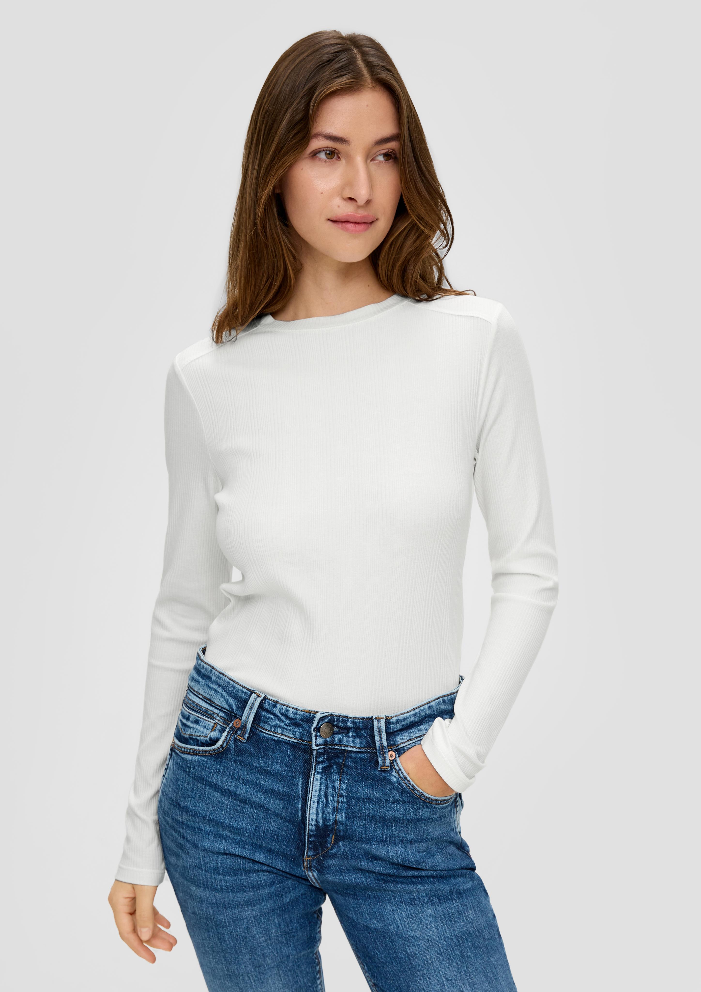 Longsleeve aus Baumwollstretch  2135418-0200